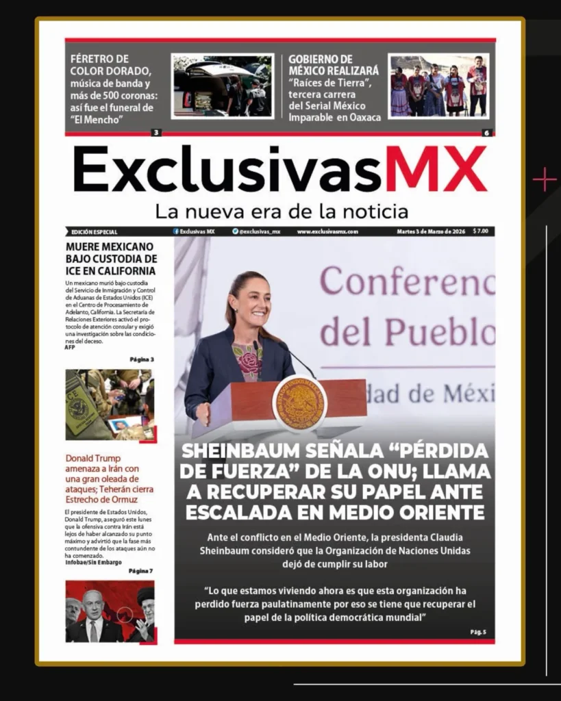 PORTADA MÉXICO 3 MARZO